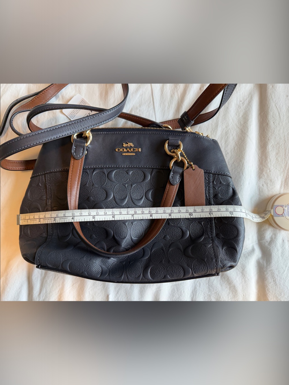 Coach Mini Brooke Carryall Black & Brown